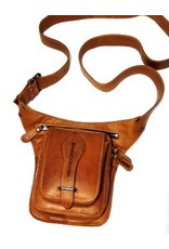 HillBurry Leather bags - HillBurry Crossbody Bag cognac