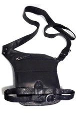 HillBurry Leather bags - HillBurry Leather Crossbody Bag Black