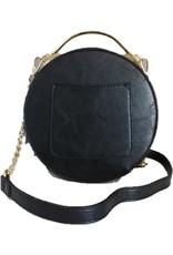 Magic Bags Fantasy bags - Clock Handbag-shoulderbag with Working Clock black