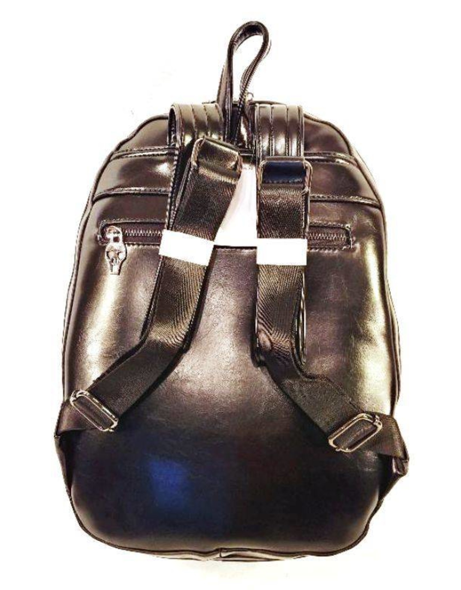 Dark Desire Gothic bags Steampunk bags - Dark Desire silver backpack skull 3D