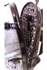 Dark Desire Gothic bags Steampunk bags - Dark Desire silver backpack skull 3D