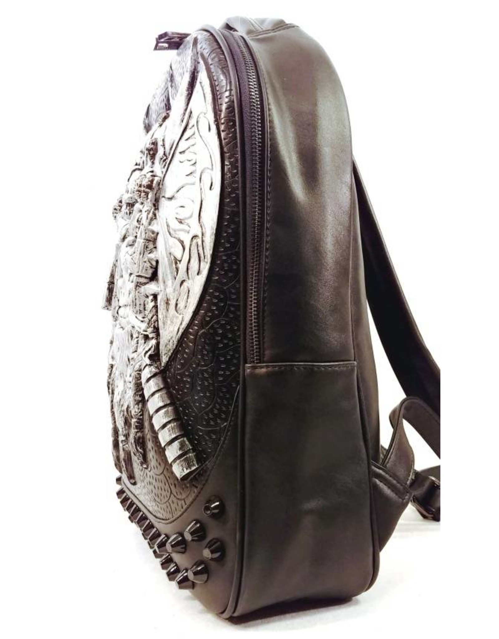 Dark Desire Gothic bags Steampunk bags - Gothic 3D backpack Viking silver