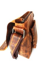 Roberto Leather bags - Roberto leather shoulder bag brown 8959