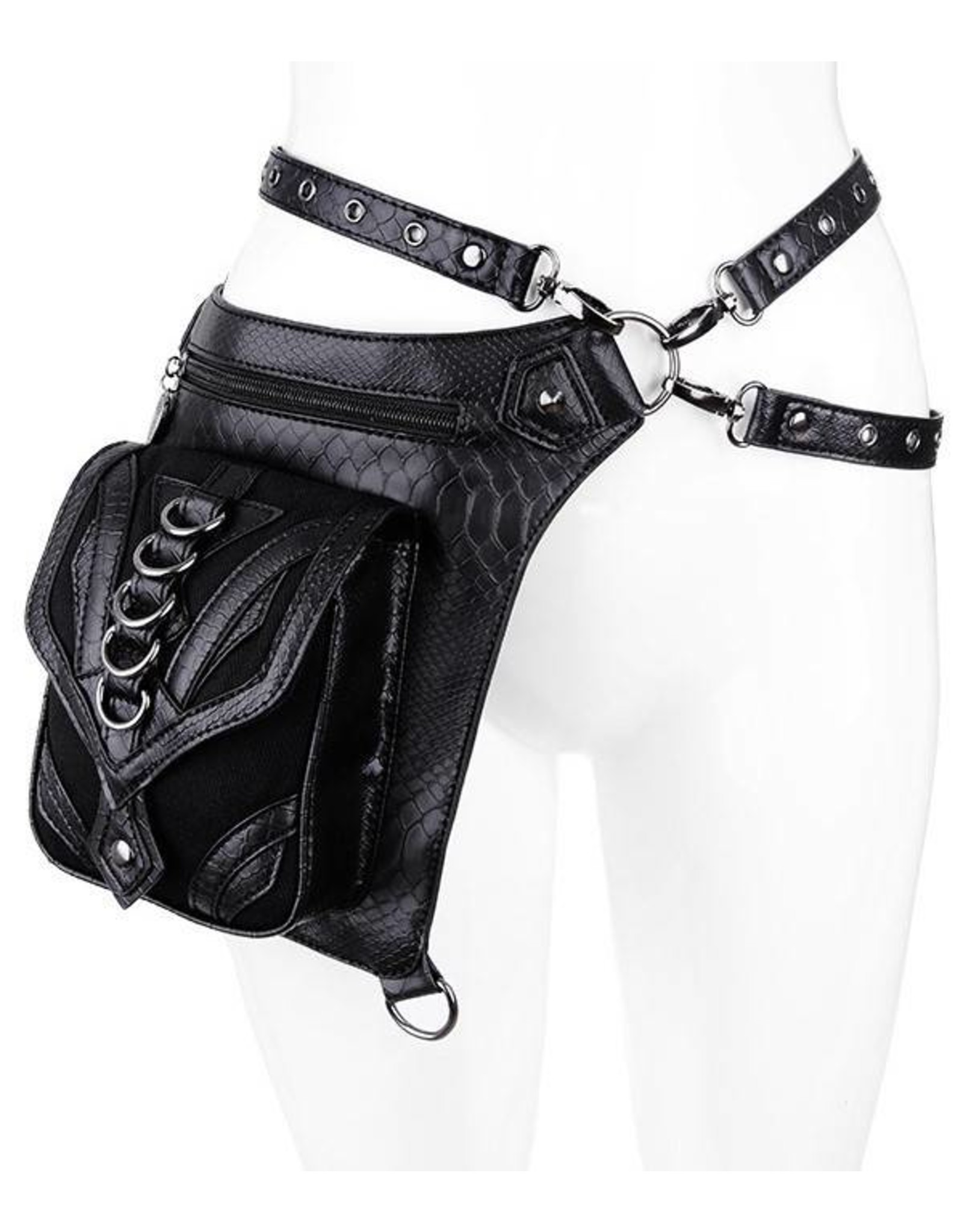Restyle Gothic bags Steampunk bags - Steampunk Utility Belt Dragon Holster Restyle