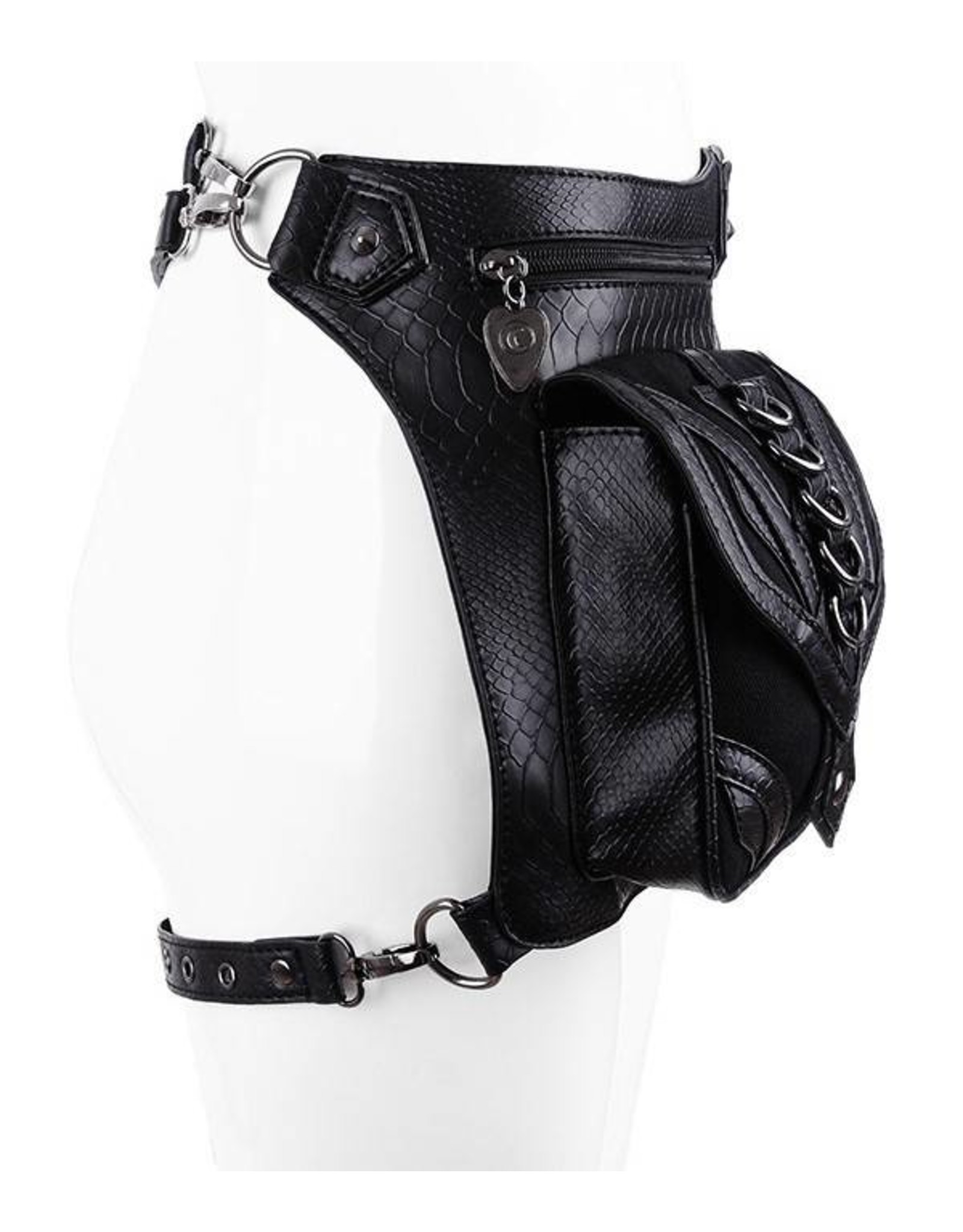 Restyle Gothic bags Steampunk bags - Steampunk Utility Belt Dragon Holster Restyle