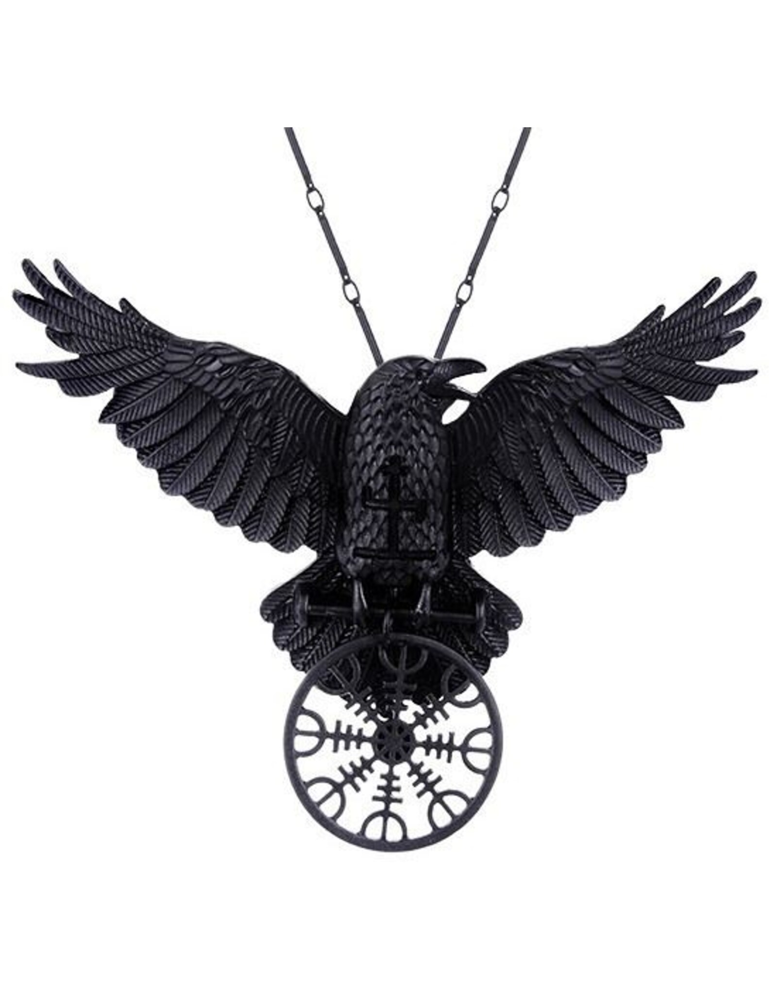 Restyle Gothic accessories - Restyle gothic necklace raven