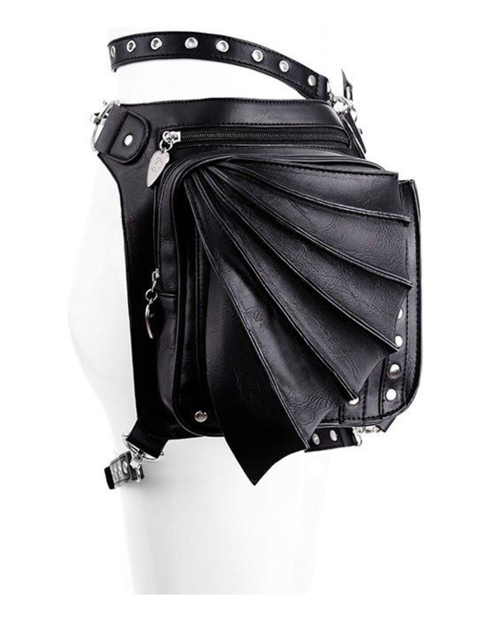 Restyle Gothic tassen Steampunk tassen - Restyle heuptas Bat Holster