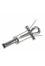 Alchemy Occult en Gothic jewellery - Ankh of the Dead  pendant  and necklace Alchemy