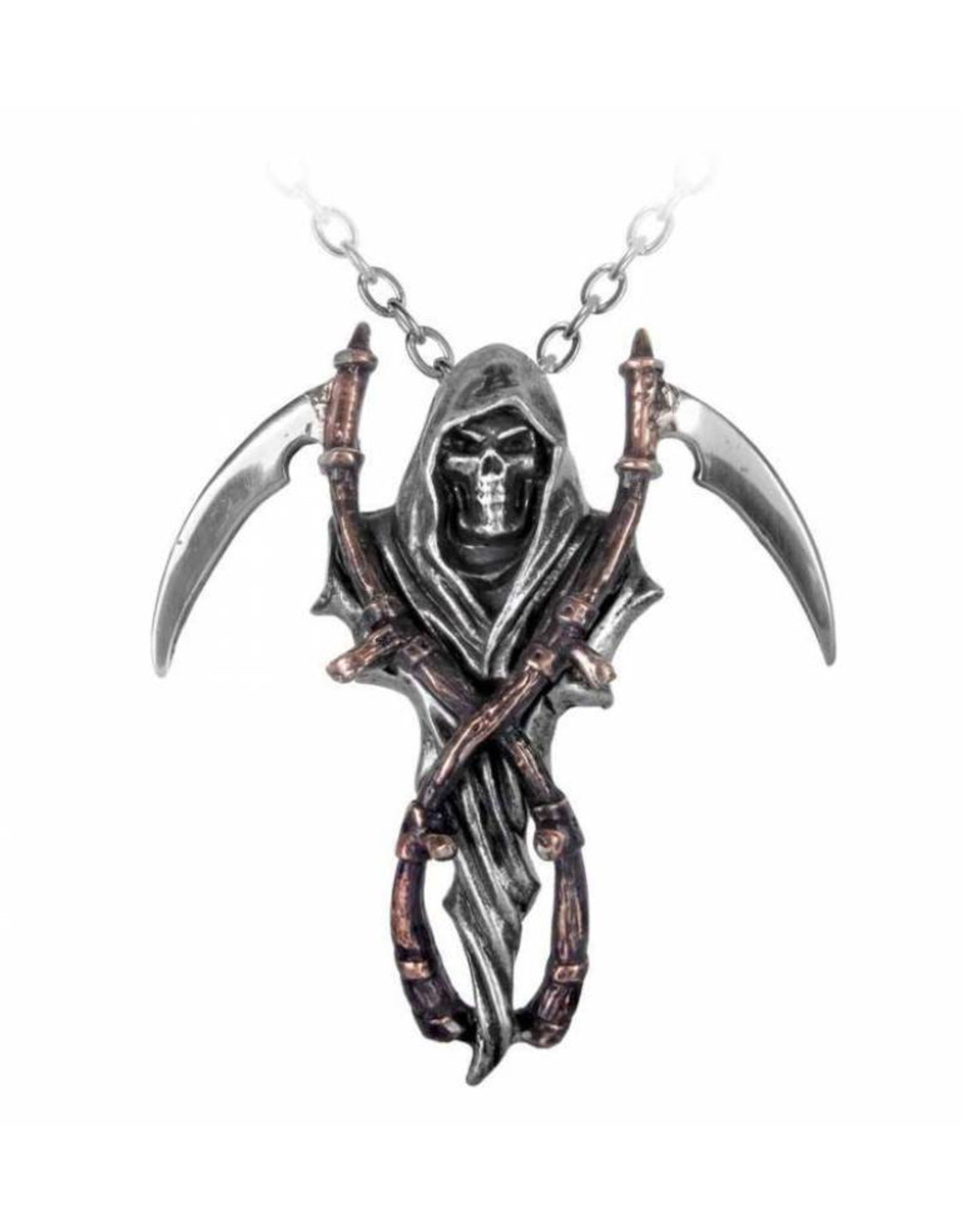 Alchemy Gothic en Cult sieraden - Reaper's Arms hanger en ketting Alchemy