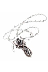 Alchemy Gothic and Cult jewellery - Reaper's Arms pendant and chain Alchemy