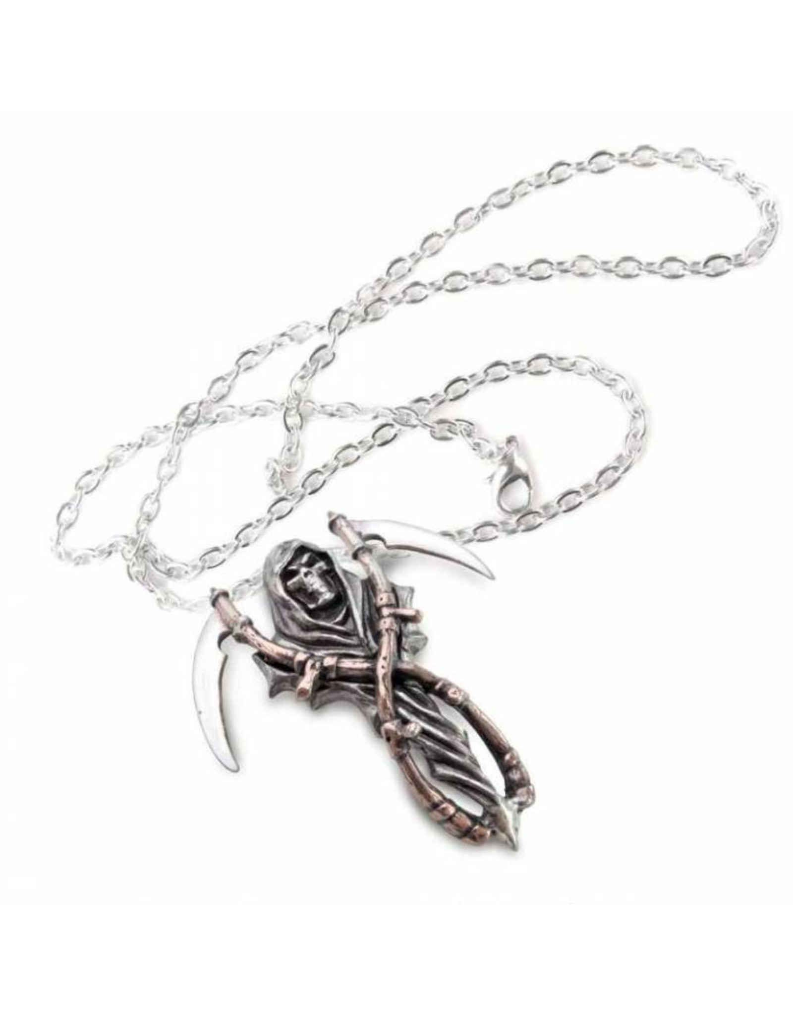 Alchemy Gothic and Cult jewellery - Reaper's Arms pendant and chain Alchemy