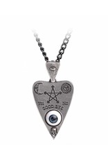 Alchemy Wicca and Occult  jewellery - Planchette pendant and chain Alchemy