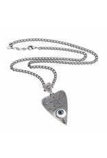 Alchemy Wicca and Occult  jewellery - Planchette pendant and chain Alchemy