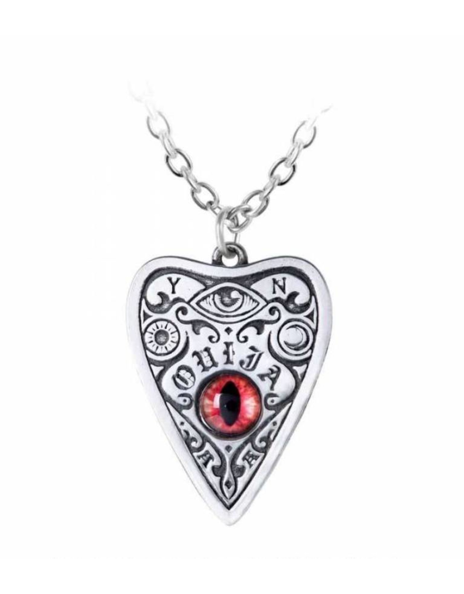 Alchemy Wicca and occult jewellery - Petit Ouija pendant and chain Alchemy