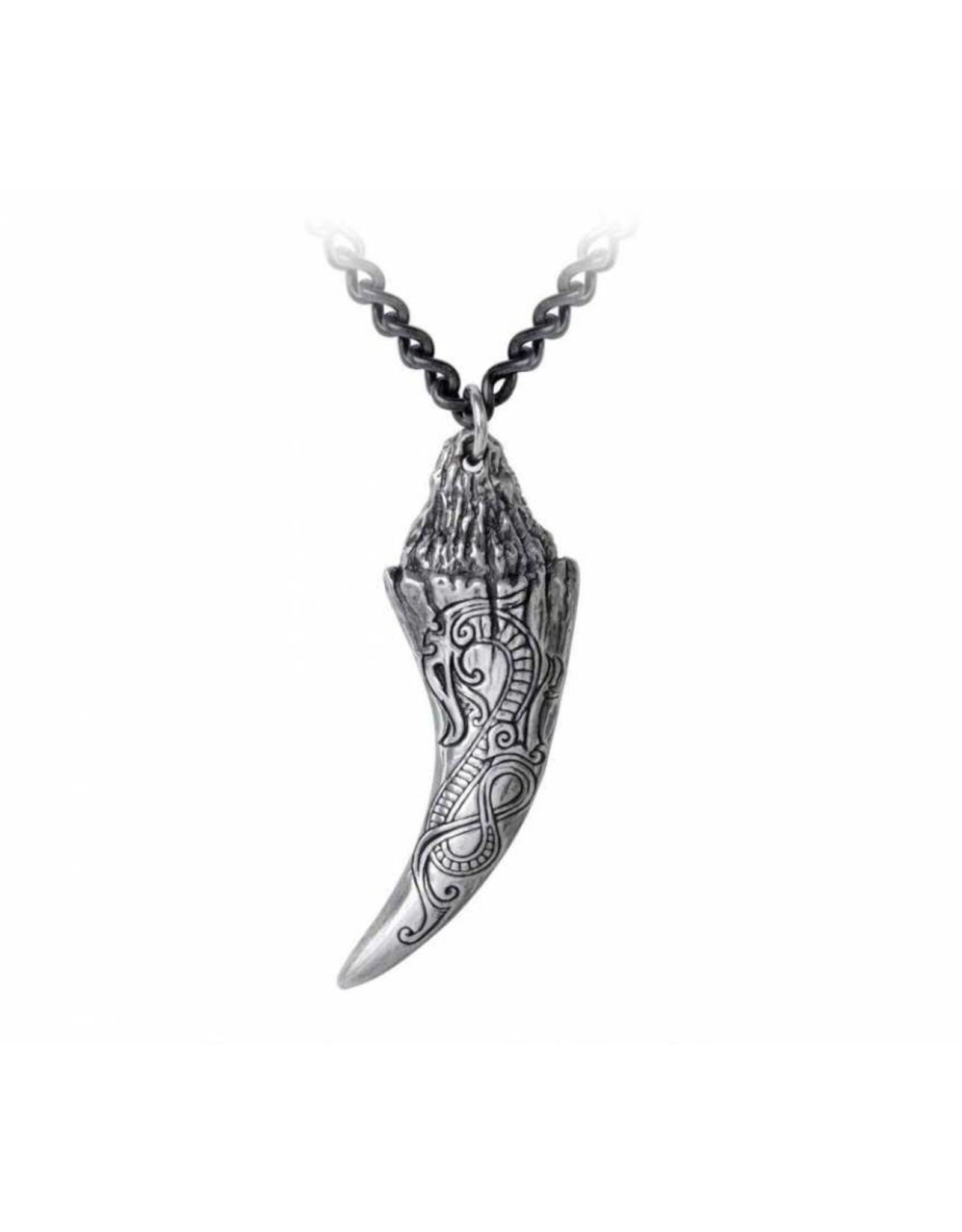 Alchemy Celtic,- Viking,- Gothic accessories - Frodas Dragon Tooth Alchemy pendand en necklace
