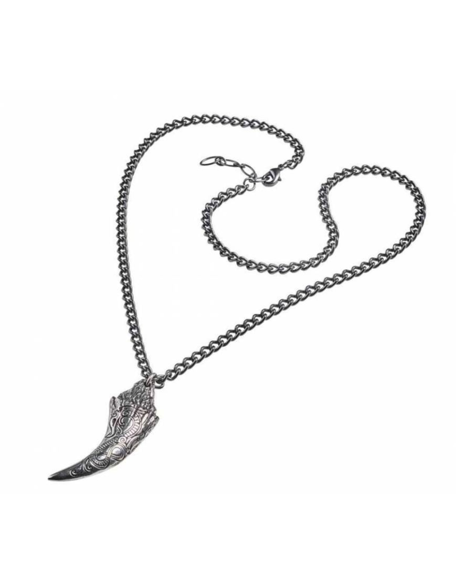 Alchemy Keltisch,- Viking ,- Gothic accessoires - Froda's Dragon Tooth Alchemy hanger en ketting