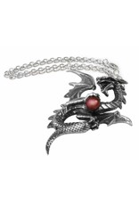 Alchemy Gothic jewellery Steampunk jewellery -  Dragon necklace Aethera Draconem - Alchemy