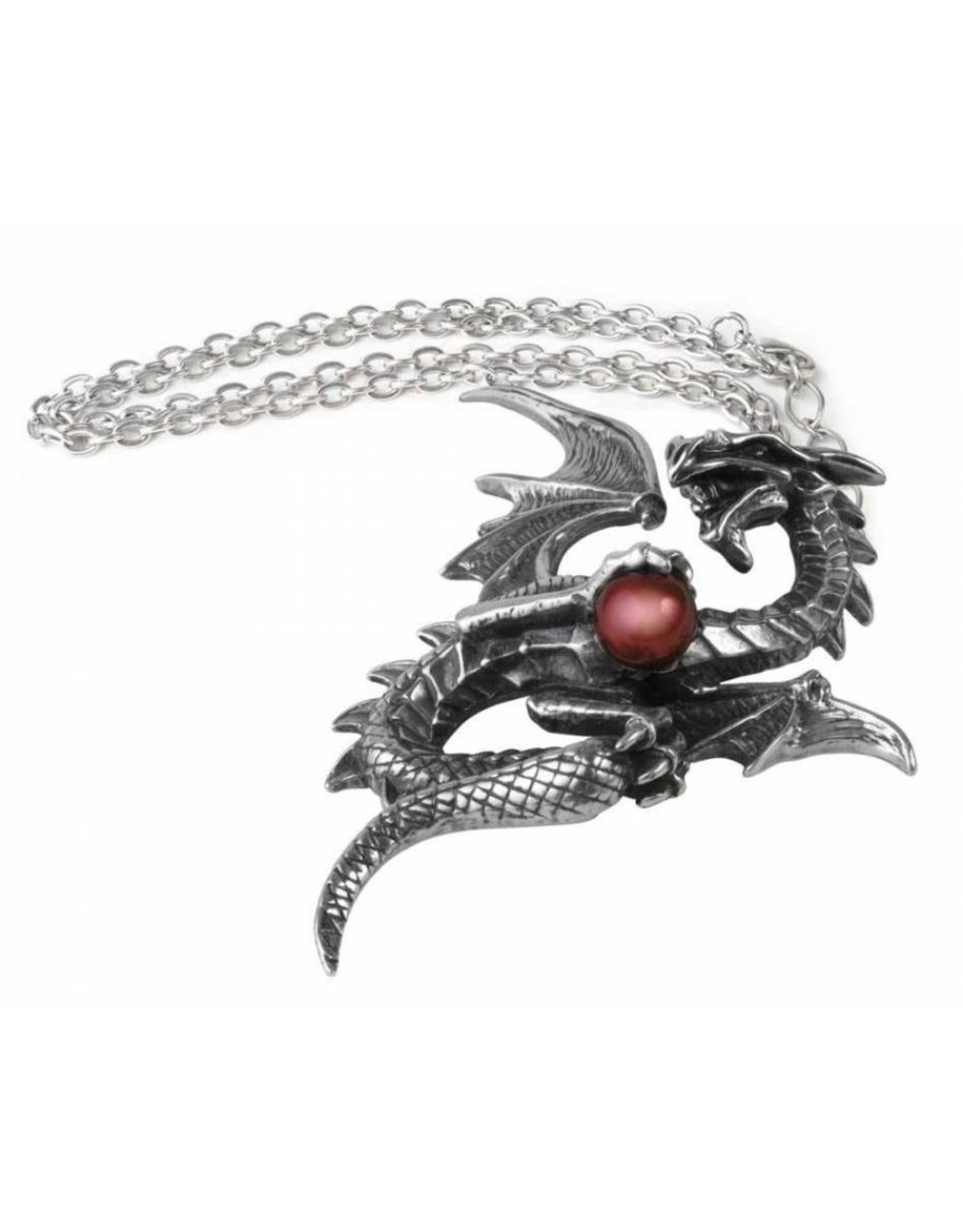 Alchemy Gothic jewellery Steampunk jewellery -  Dragon necklace Aethera Draconem - Alchemy