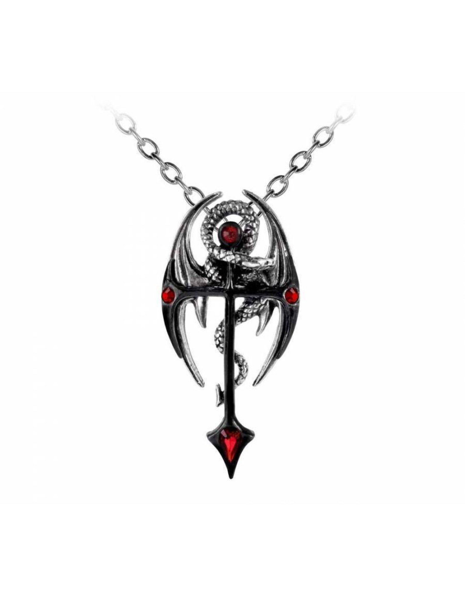 Alchemy Gothic jewellery and accessories - Dragonkreuz pendant and chain Alchemy