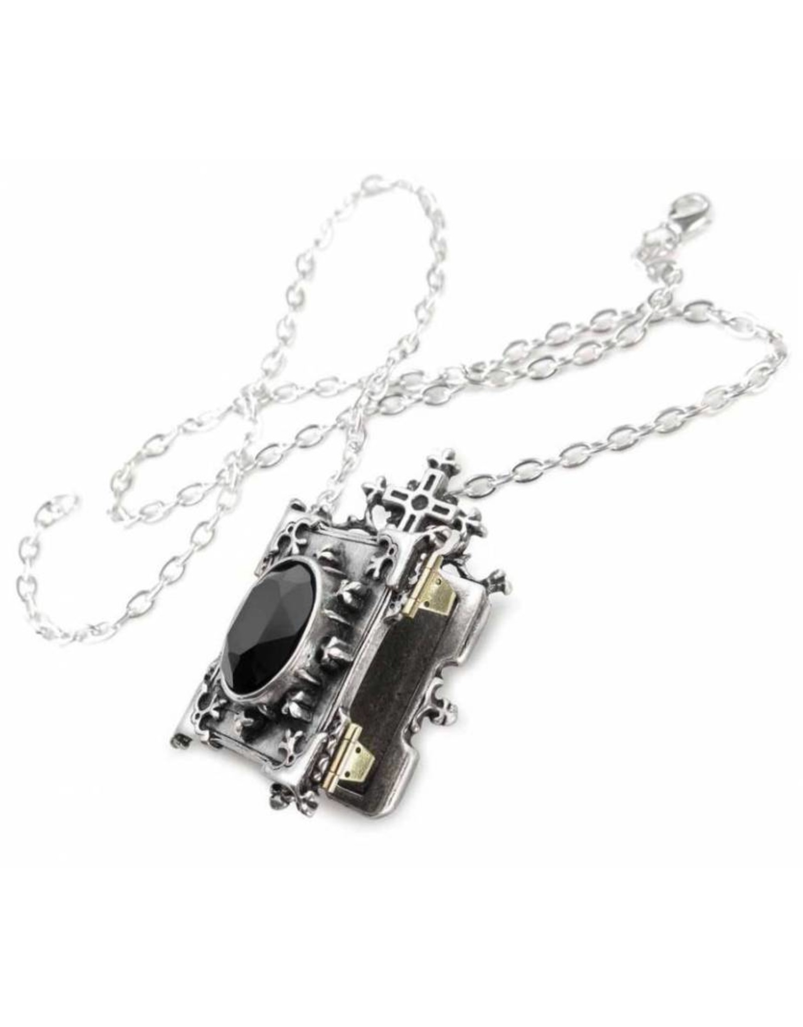 Alchemy Gothic and Cult accessories - Orthodox Icon pendant and chain Alchemy