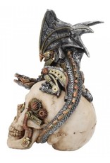 Alator Collectables -  Dragon on Skull Steel Wing