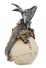 Alator Collectables -  Dragon on Skull Steel Wing