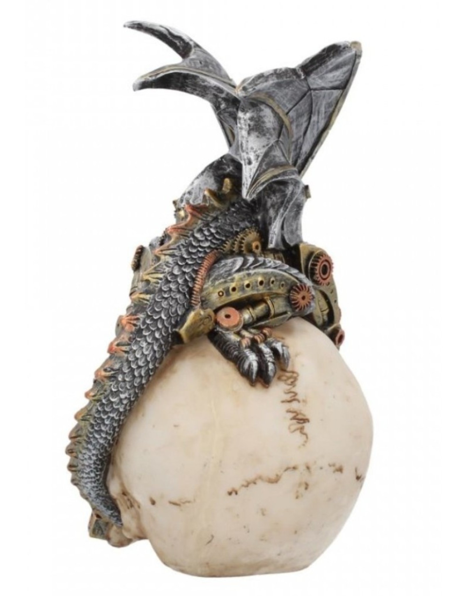 Alator Collectables -  Dragon on Skull Steel Wing