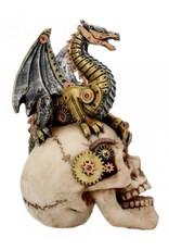 Alator Collectables - Schedel met draak Dragon's Grasp