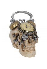 Alator Skulls - Skull met working clock The Final Countdown