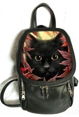 SheBlackDragon 3D Bags and Backpacks - Linda M. Jones Autumn Cat Backpack 3D