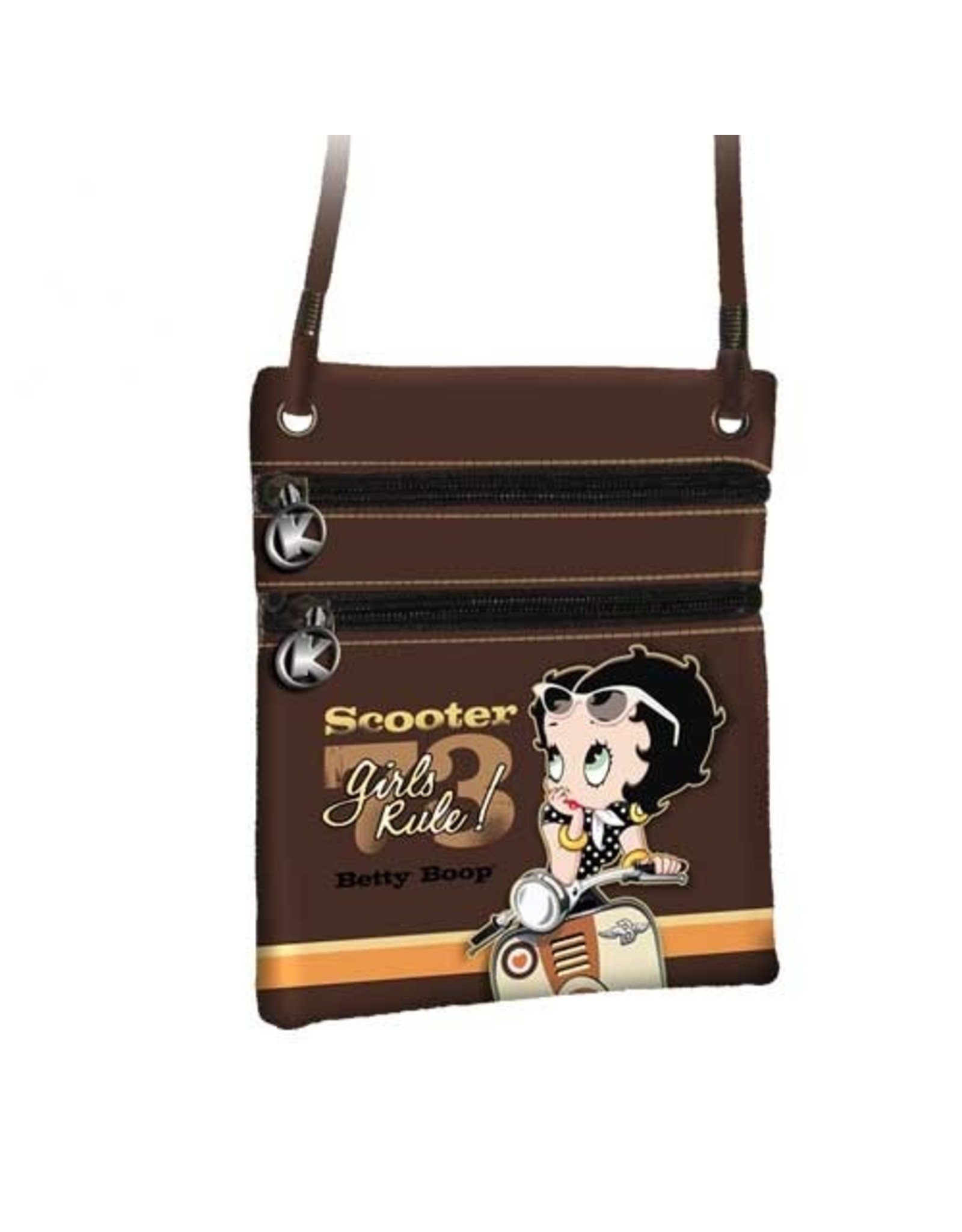 Betty Boop Betty Boop tassen - Betty Boop Schoudertasje Scooter Lak