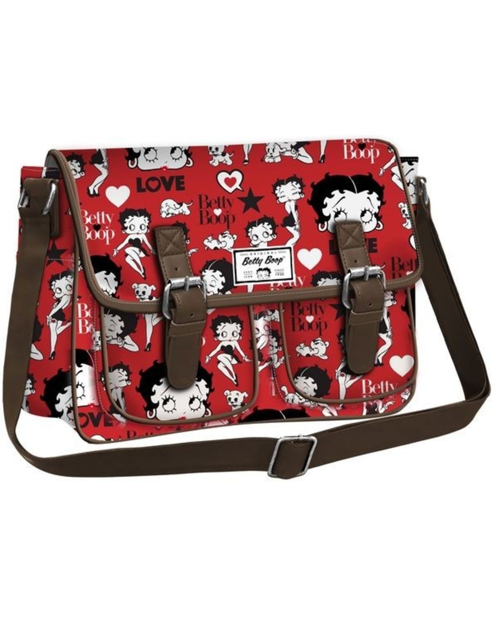 Betty Boop Betty Boop tassen - Betty Boop messenger tas rood