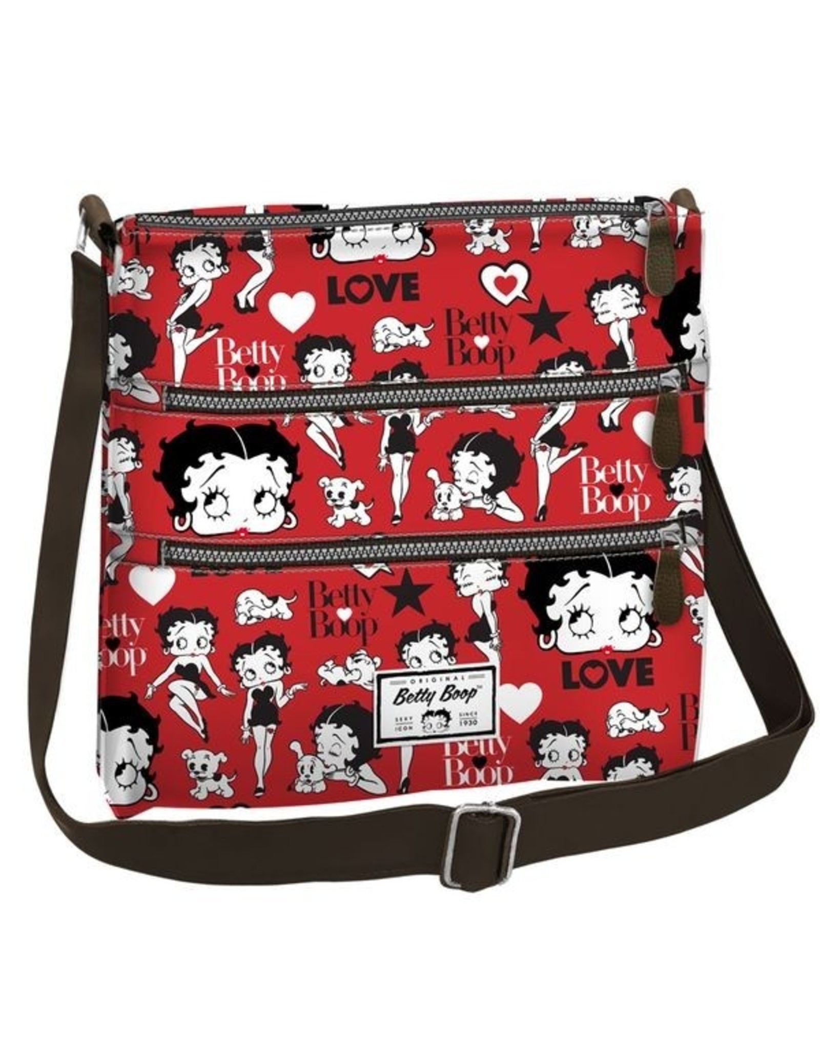 Betty Boop Betty Boop bags - Betty Boop Shoulder bag Love red