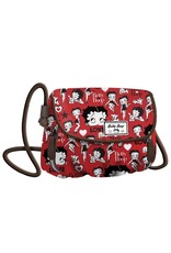 Betty Boop Merchandise bags - Betty Boop Shoulder bag Clamy red