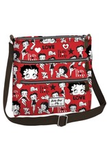 Betty Boop Betty Boop tassen - Betty Boop Schoudertas Love rood