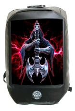 Anne Stokes Gothic bags Steampunk bags - Anne Stokes Bad to the Bone Rock God 3D Laptop backpack