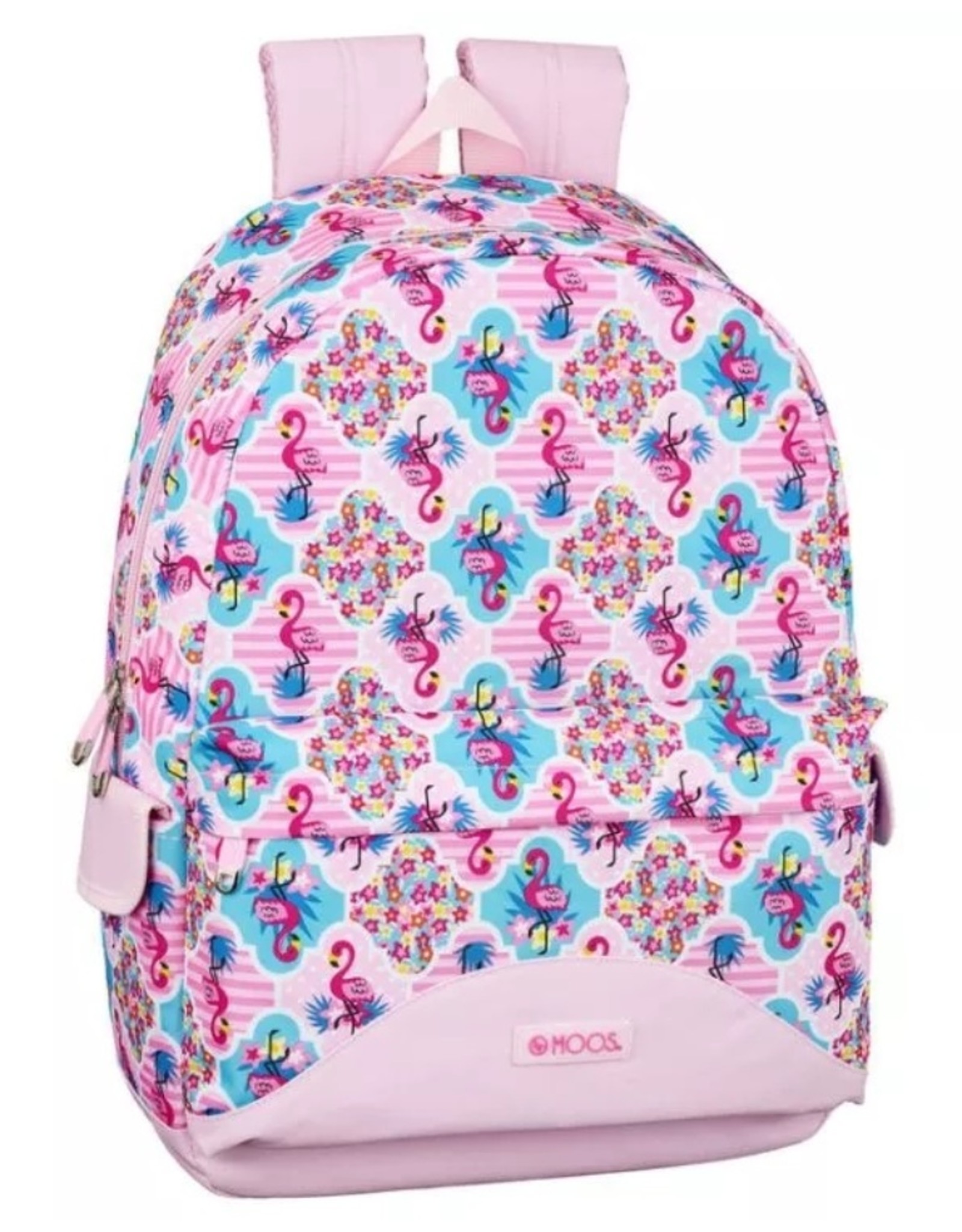 Moos Fantasy tassen - Moos Flamingo Pink Laptop Rugzak