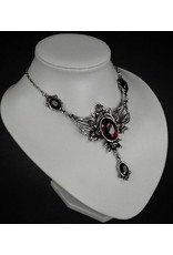 Restyle Gothic and Steampunk accessories - Wild Roses Necklace with Pendant Restyle