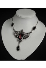 Restyle Gothic and Steampunk accessories - Wild Roses Necklace with Pendant Restyle