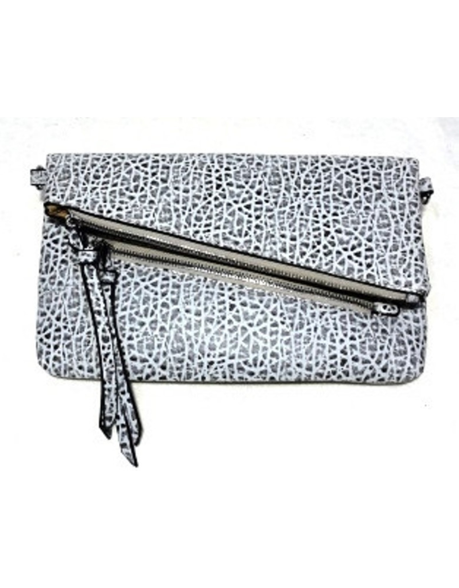 Xuna Avondtassen - Xuna Clutch Avondtasje Grijs