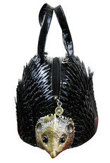 Magic Bags Fantasy bags and wallets - Hedgehog handbag (black)