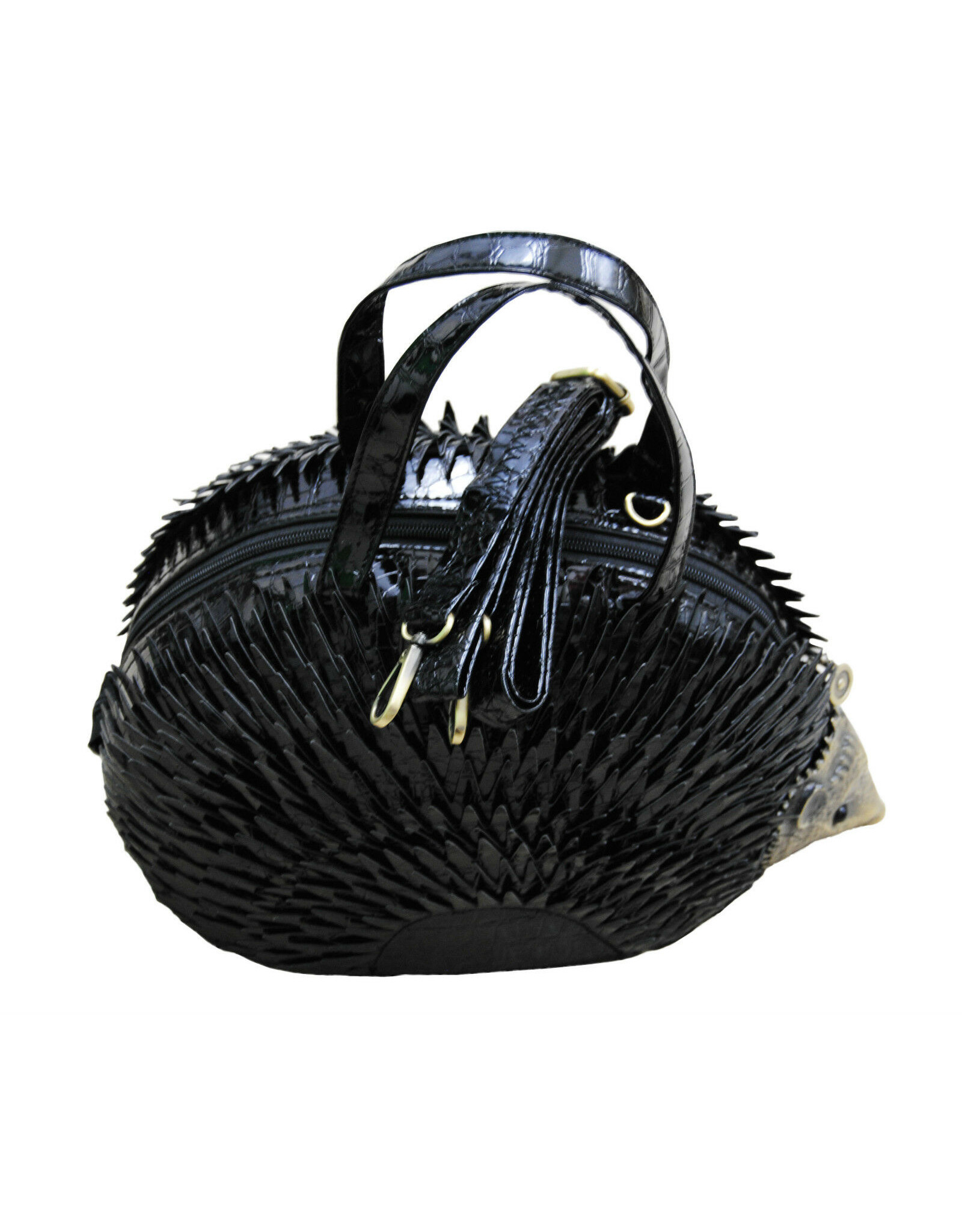 Magic Bags Fantasy bags and wallets - Hedgehog handbag (black)