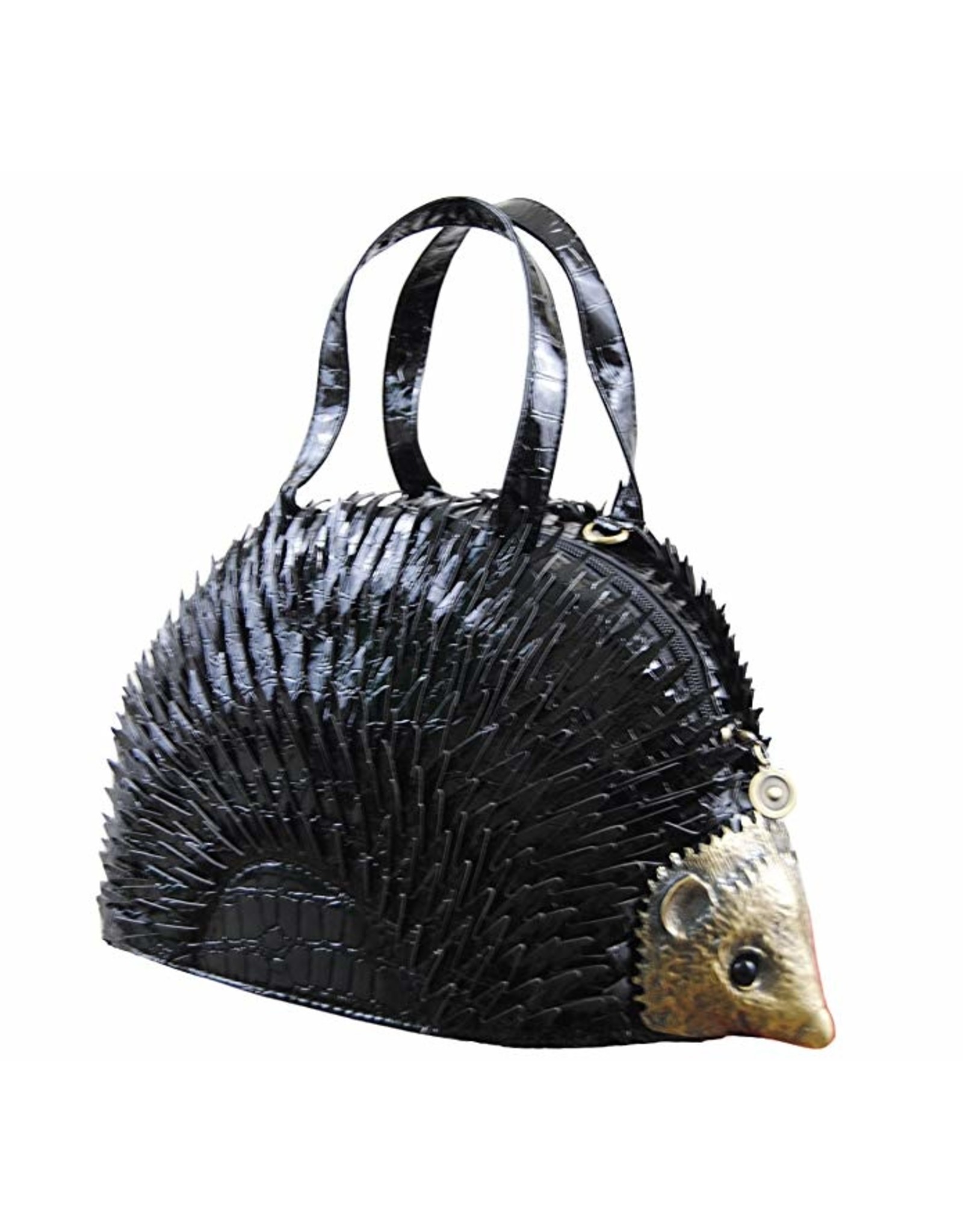 Magic Bags Fantasy bags and wallets - Hedgehog handbag (black)