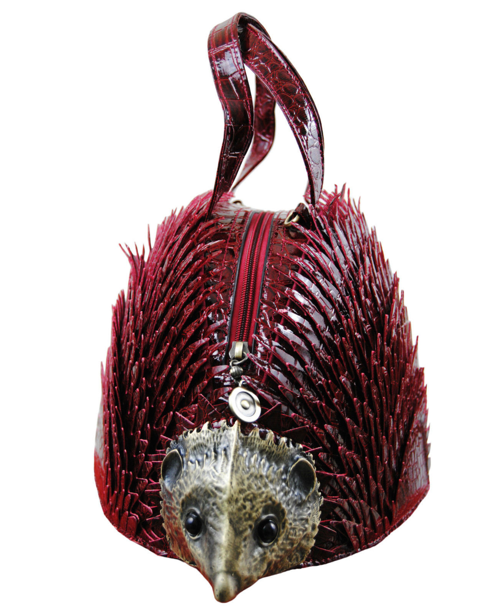 Magic Bags Fantasy bags and wallets - Hedgehog handbag (red)