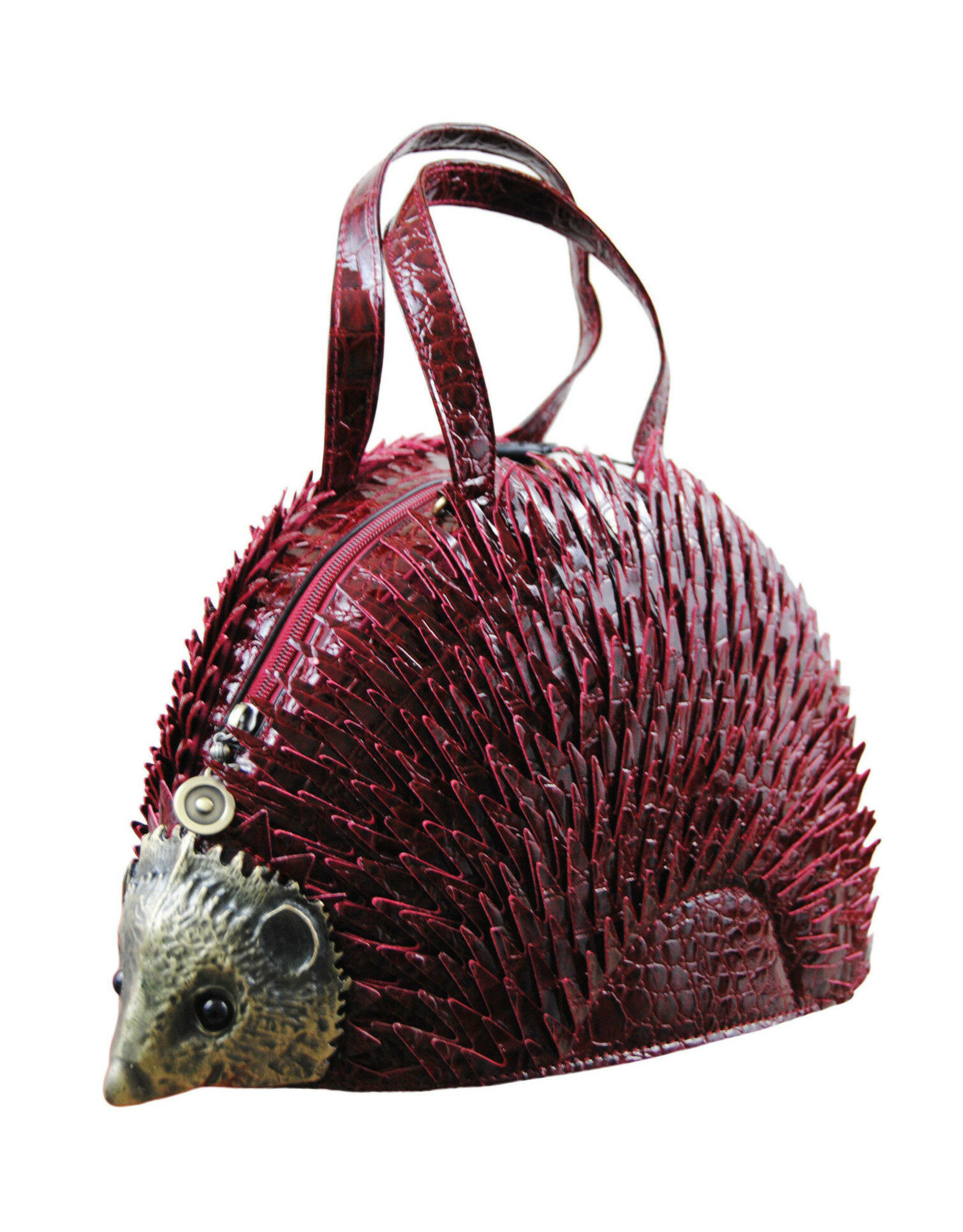 Magic Bags Fantasy bags and wallets - Hedgehog handbag (red)