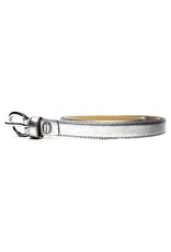 Hepco Leather belts - Leather belt Silver Hepco Belts