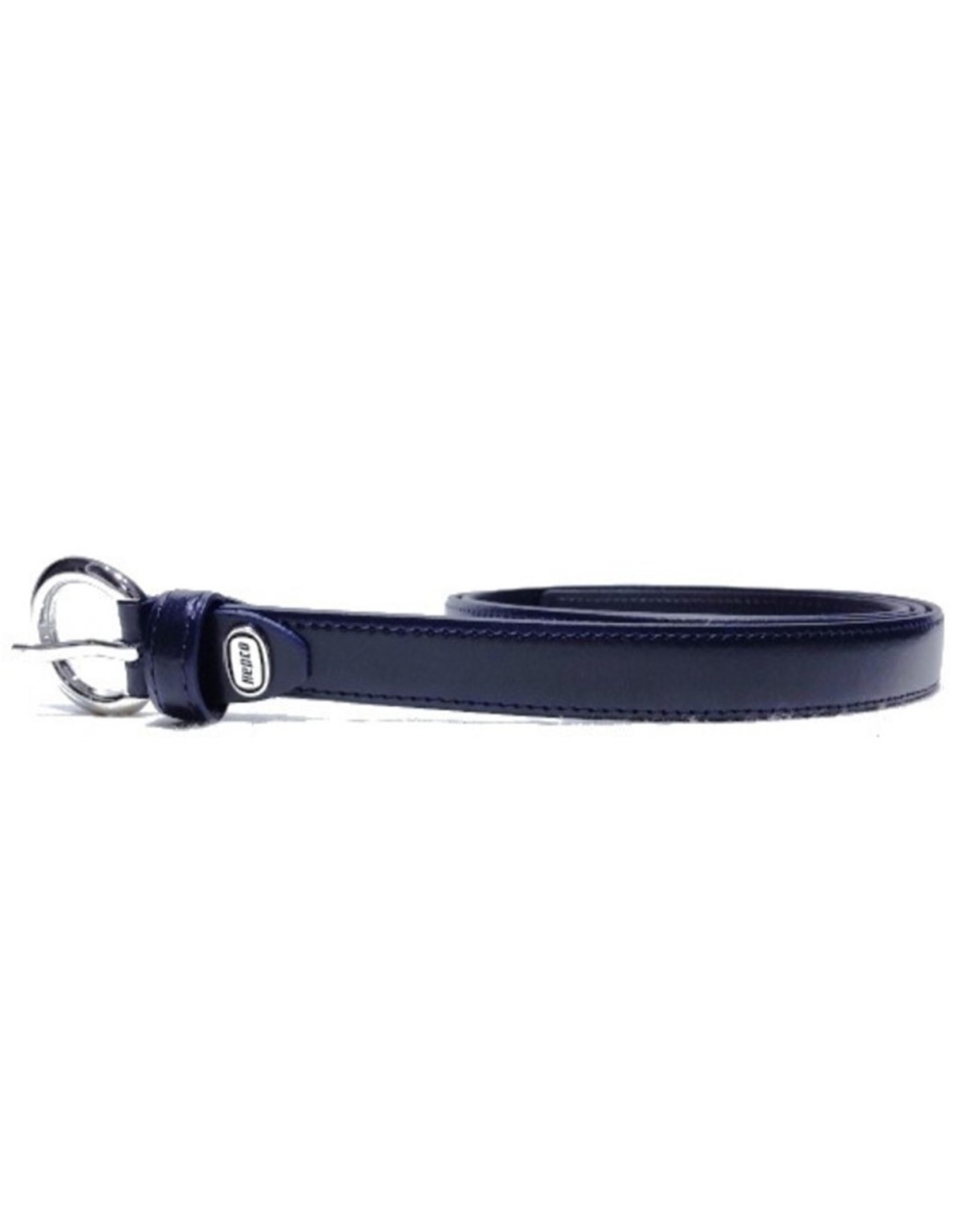 Hepco Leather belts - Leather belt darkblue hepco 6073bl