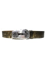 Acco Leren riemen en buckles - Leren Riem met Buckle Casket