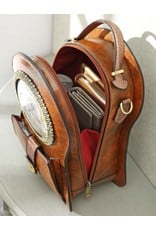 Magic Bags Gothic bags Steampunk bags - Steampunk Backpack - Shoulder bag with Real Clock