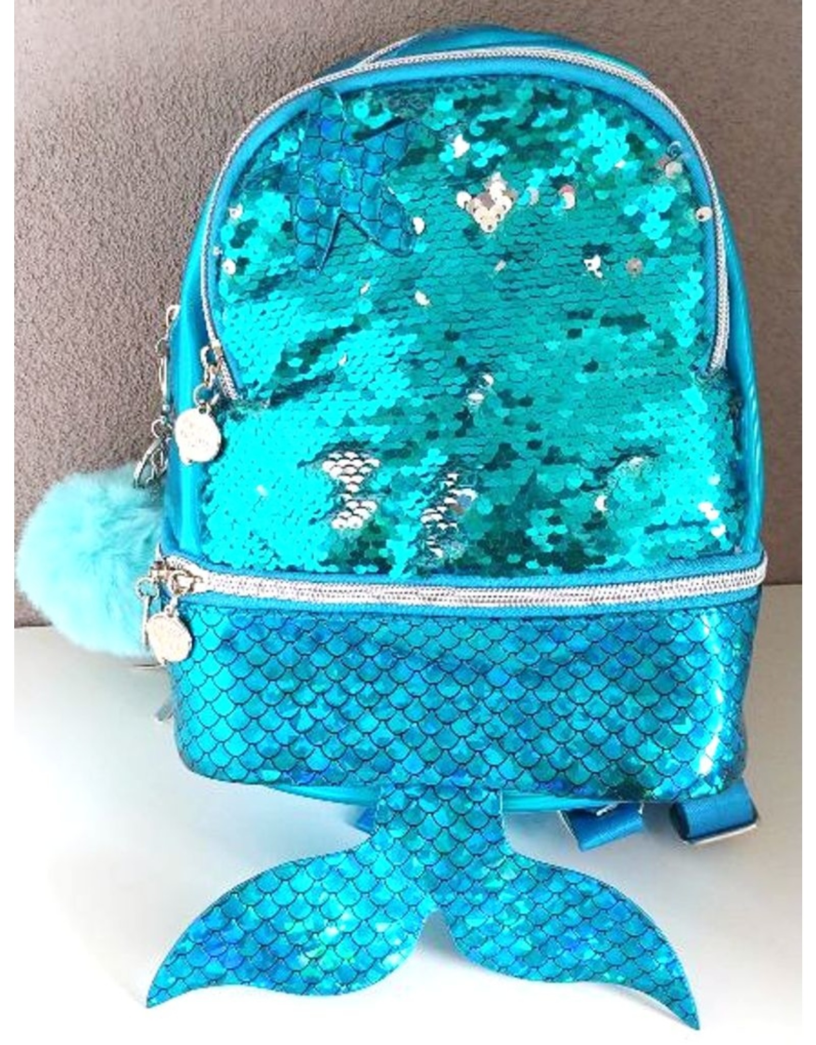 De Kleine Zeemeermin Fantasy bags - Oh my Pop! Backpack Wow-Siren with mermaid tail